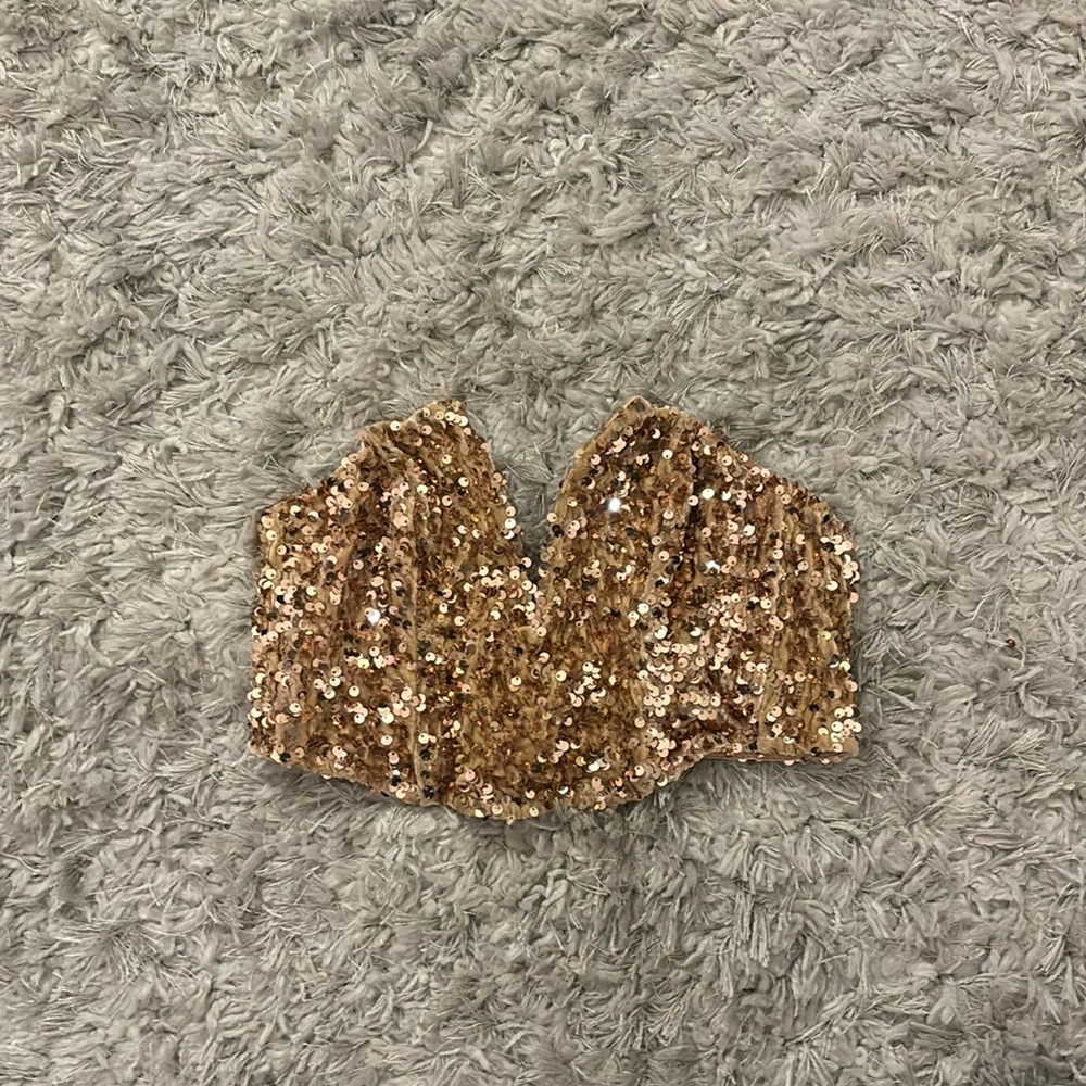 Out from Under Gold Corset